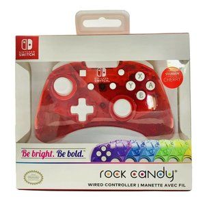 Nintendo Switch Rock Candy Wired Controller Stormin Cherry Brand New in Box Gift